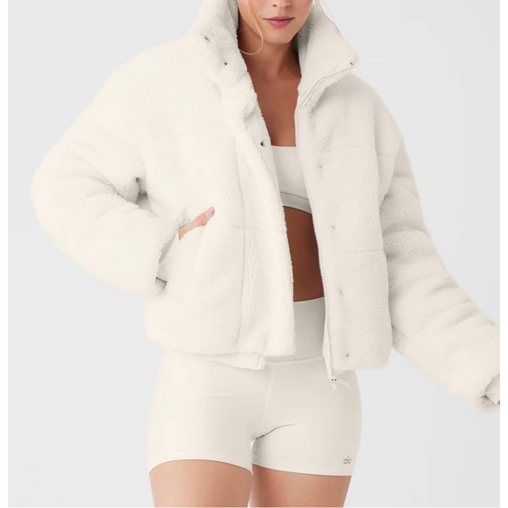 Alo Sherpa snow angel puffer